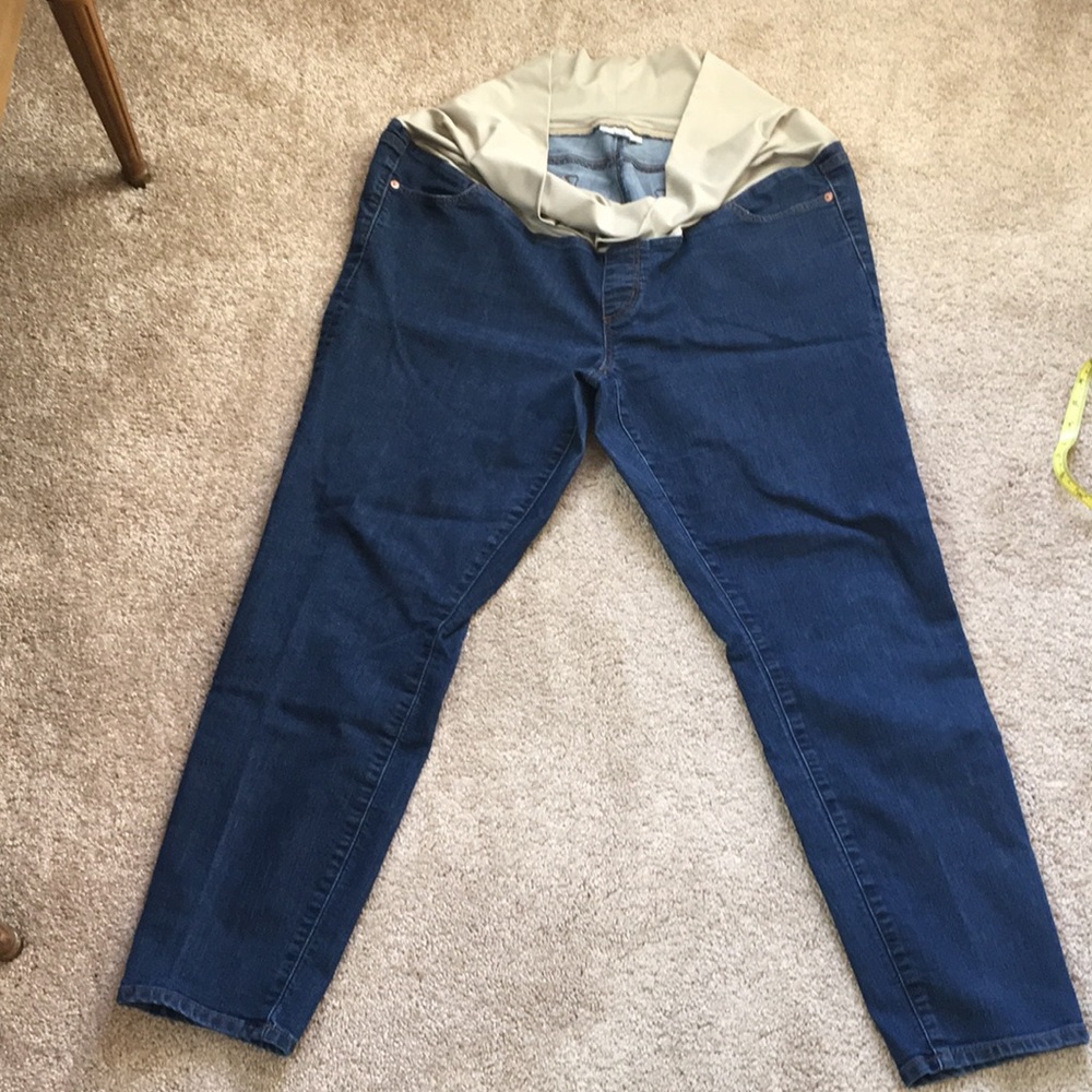 Loft maternity skinny jeans